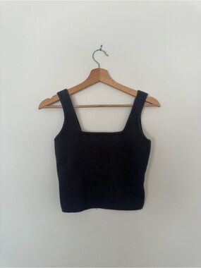 Abercrombie & Fitch Soft Collection Knit Square-Neck Tank Size S